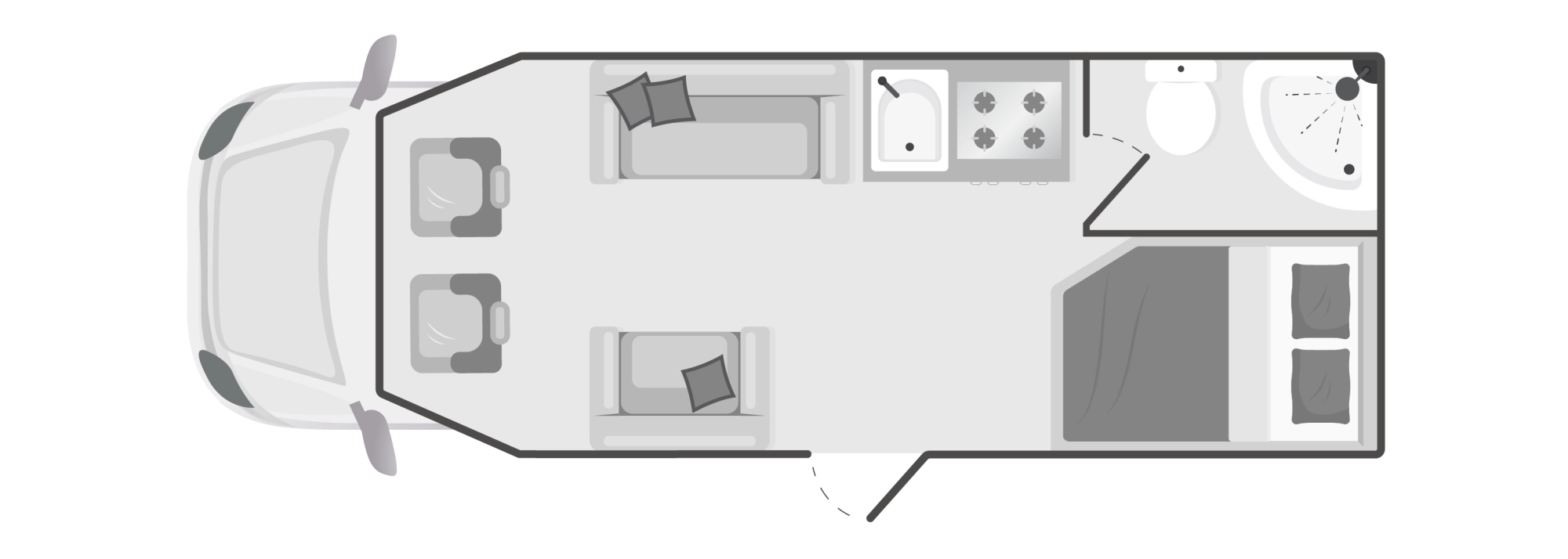 Caravan Floor Plan