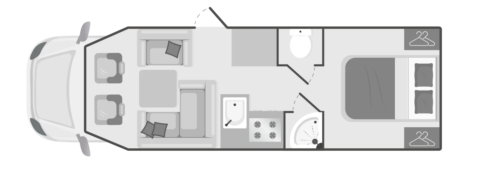 Caravan Floor Plan