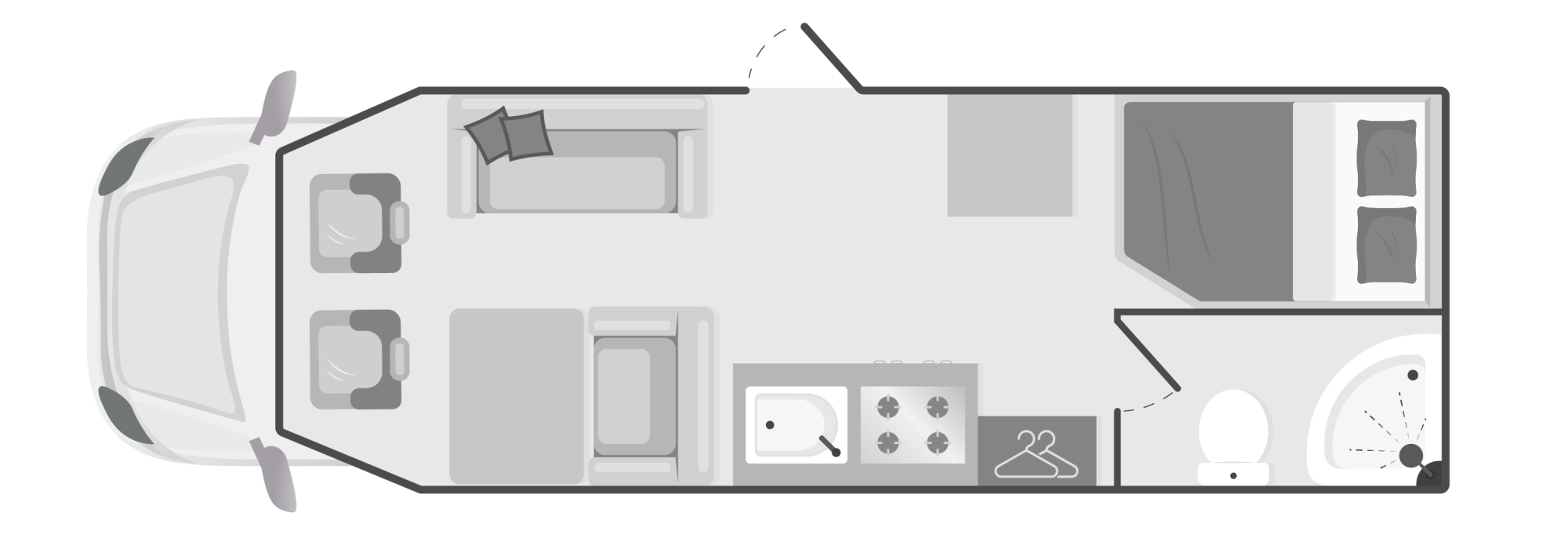 Caravan Floor Plan