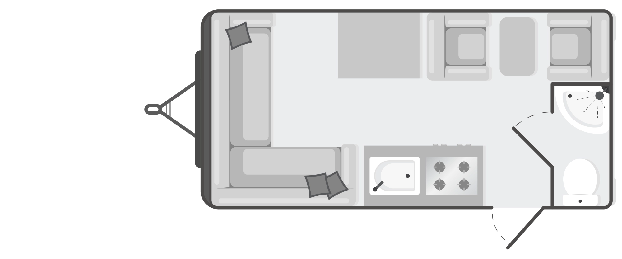 Caravan Floor Plan