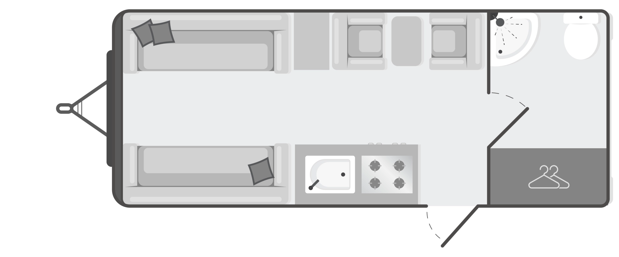 Caravan Floor Plan