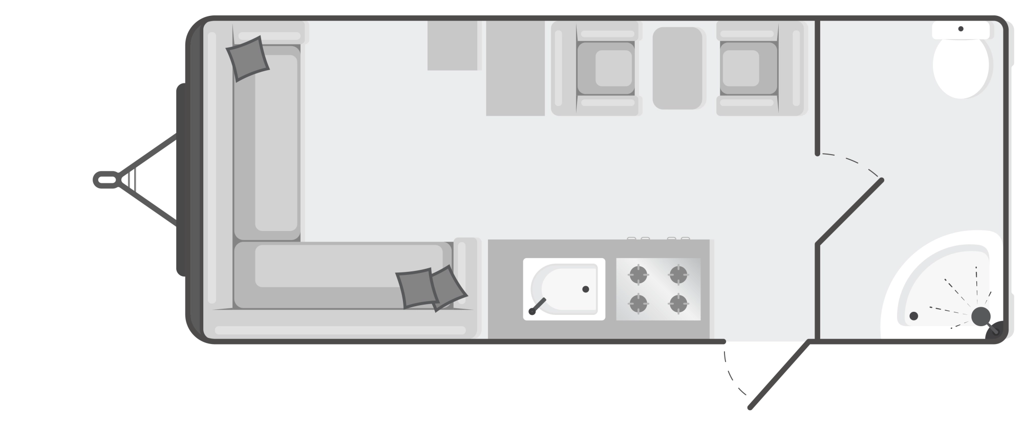 Caravan Floor Plan