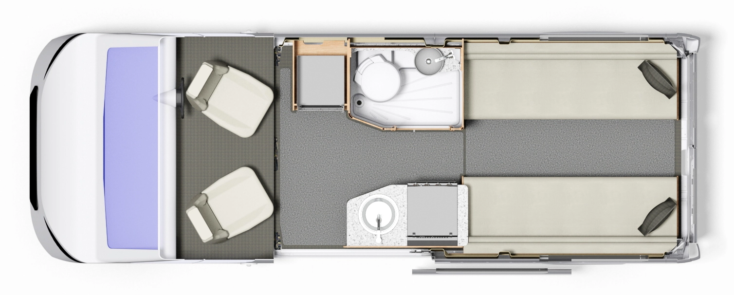 Caravan Floor Plan