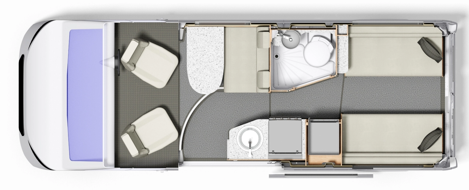 Caravan Floor Plan