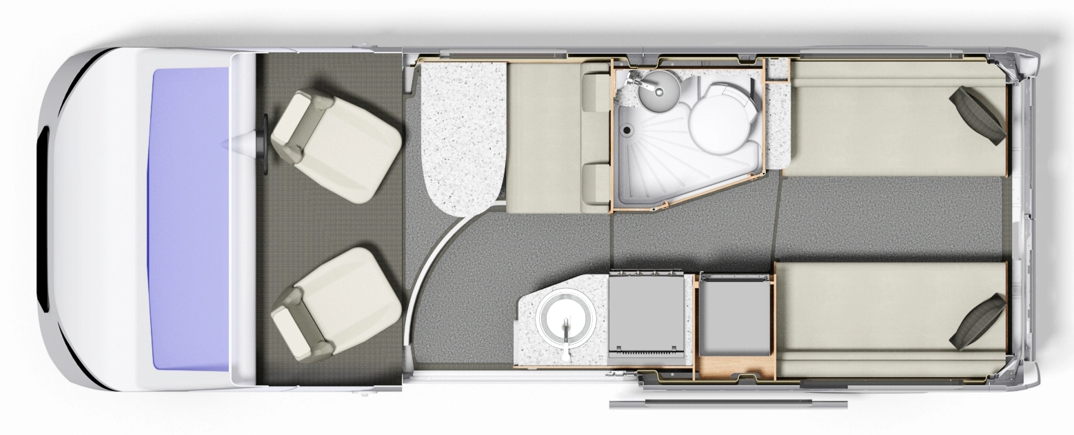 Caravan Floor Plan