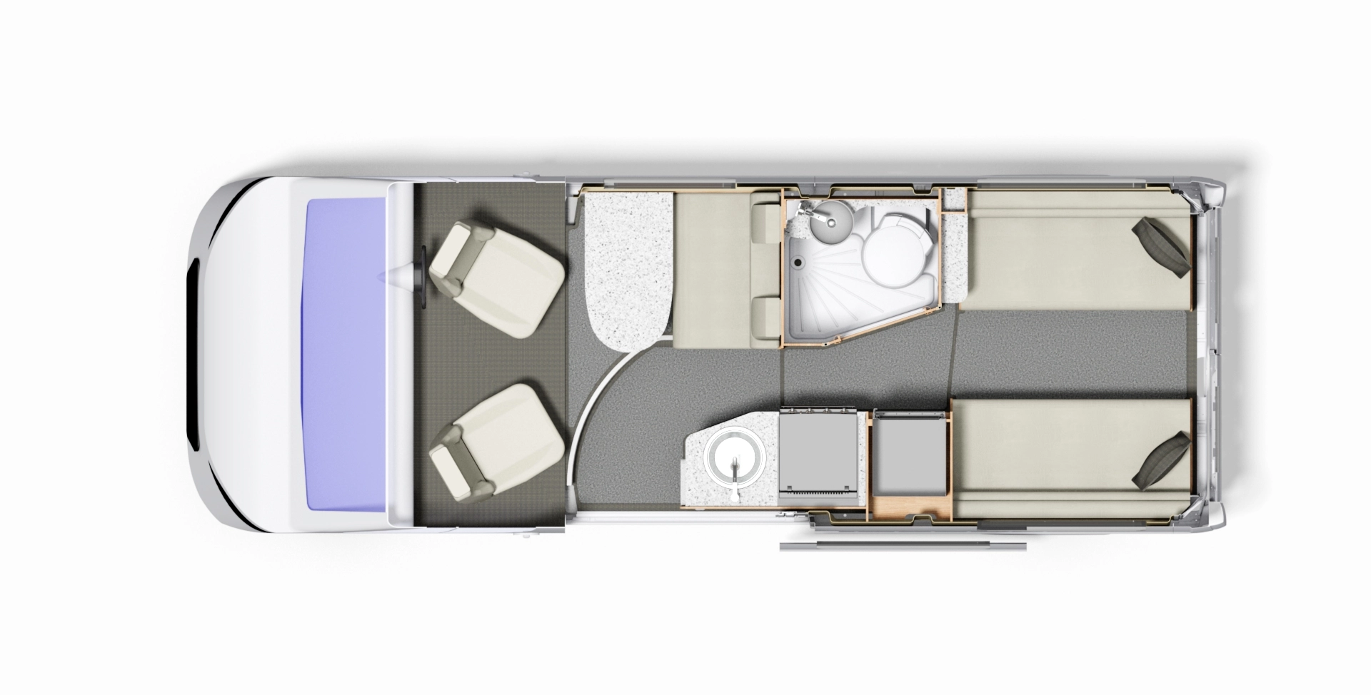 Caravan Floor Plan