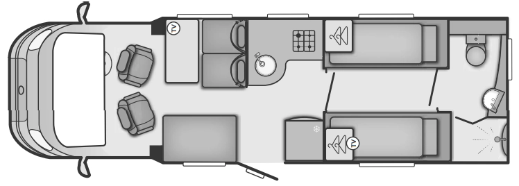 Caravan Floor Plan