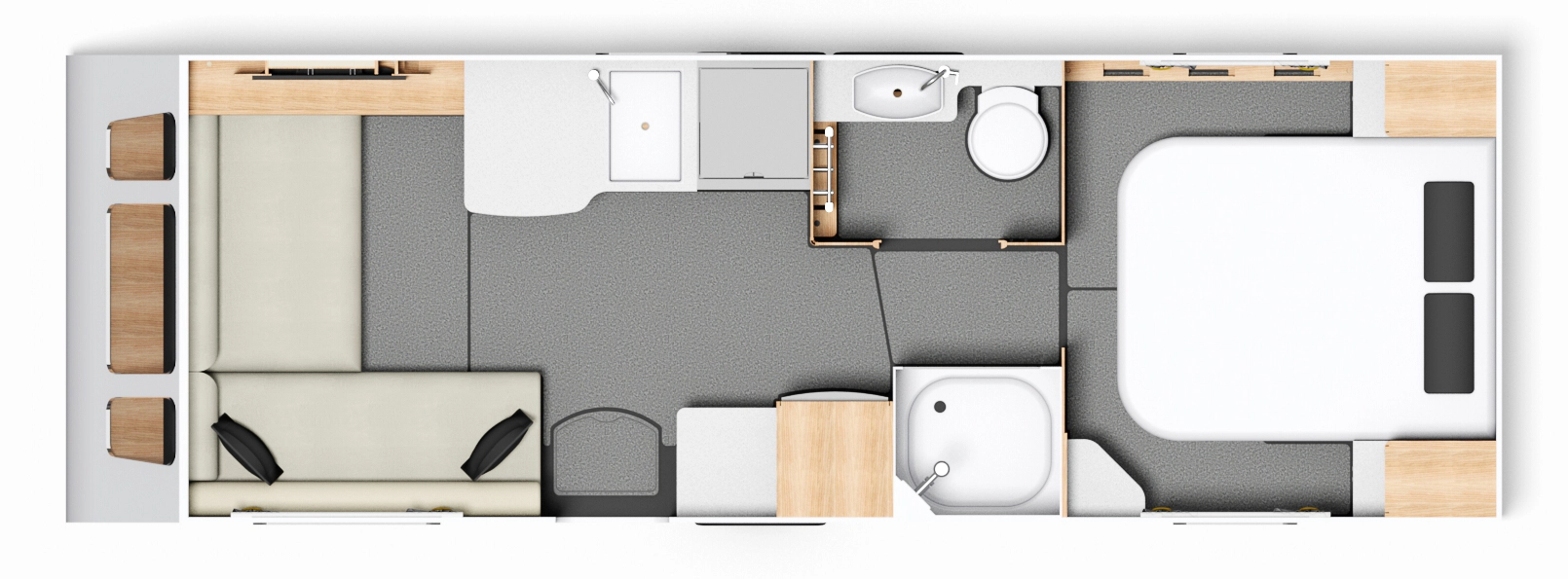 Caravan Floor Plan