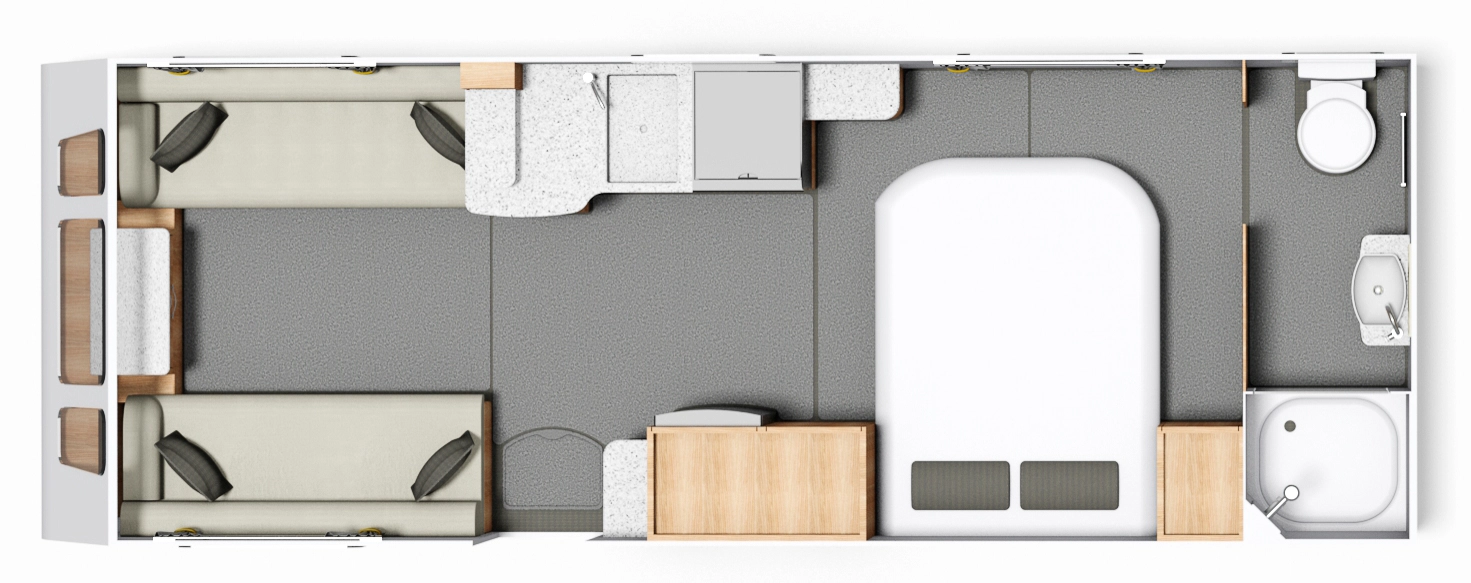 Caravan Floor Plan