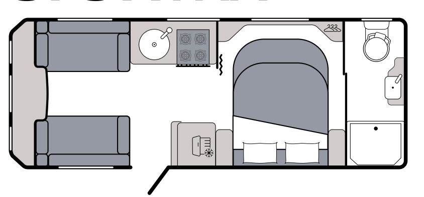 Caravan Floor Plan