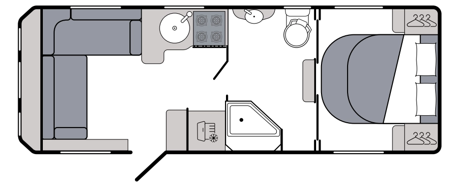 Caravan Floor Plan