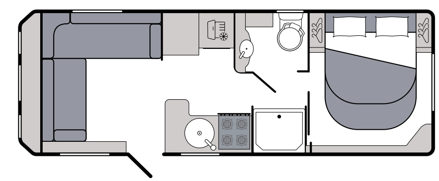 Caravan Floor Plan