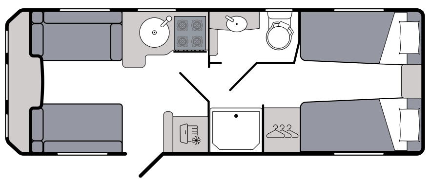 Caravan Floor Plan
