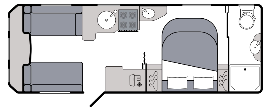 Caravan Floor Plan
