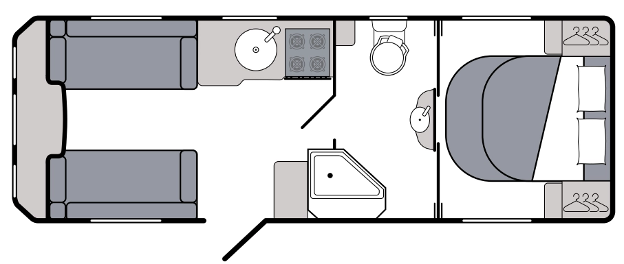 Caravan Floor Plan