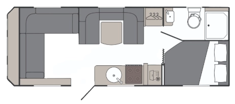 Caravan Floor Plan