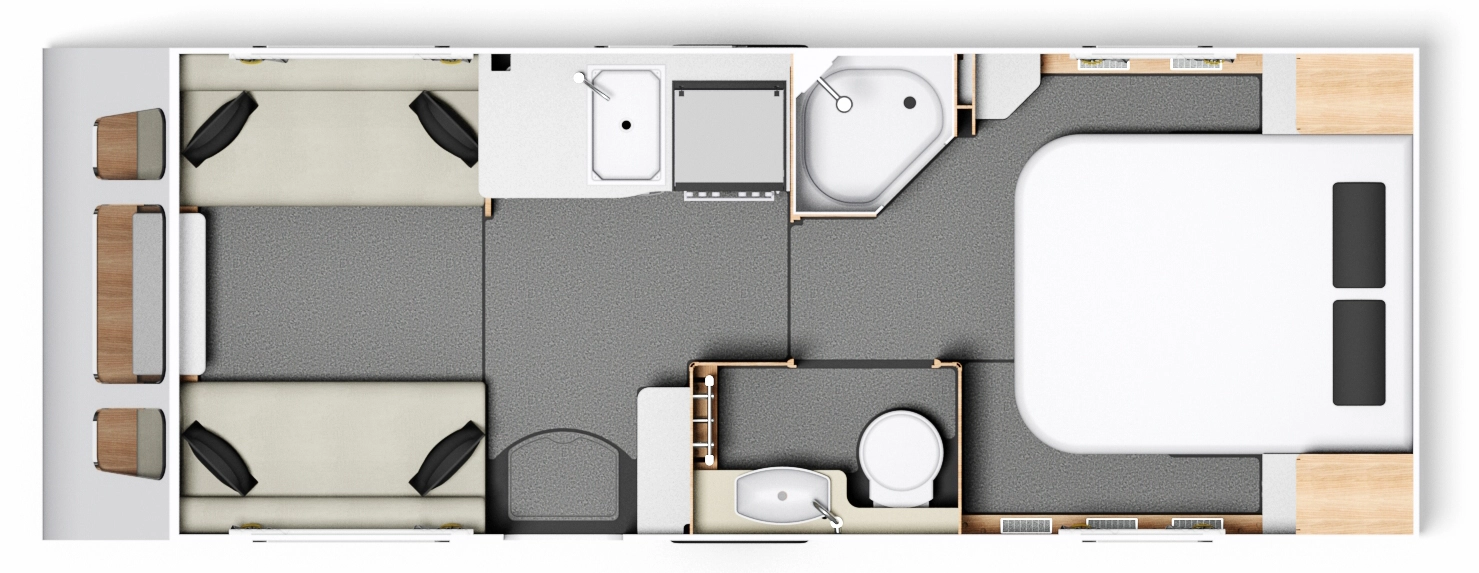 Caravan Floor Plan