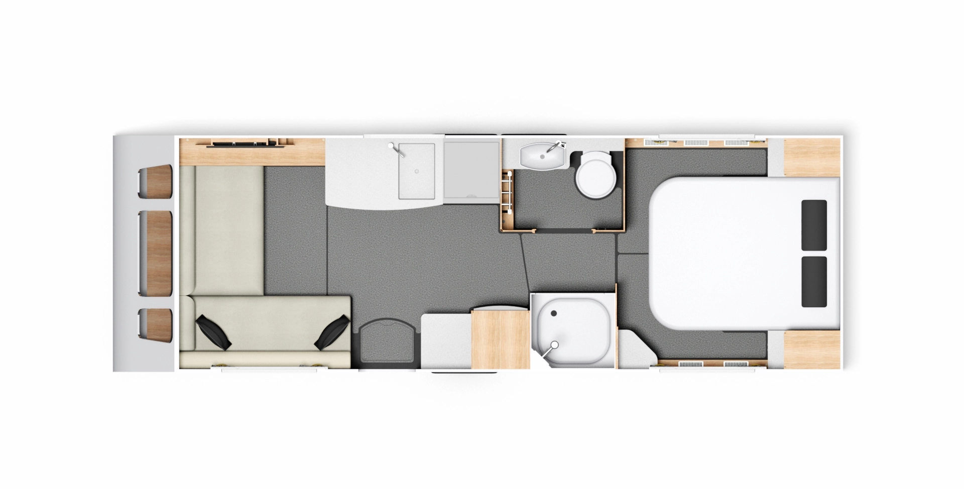 Caravan Floor Plan