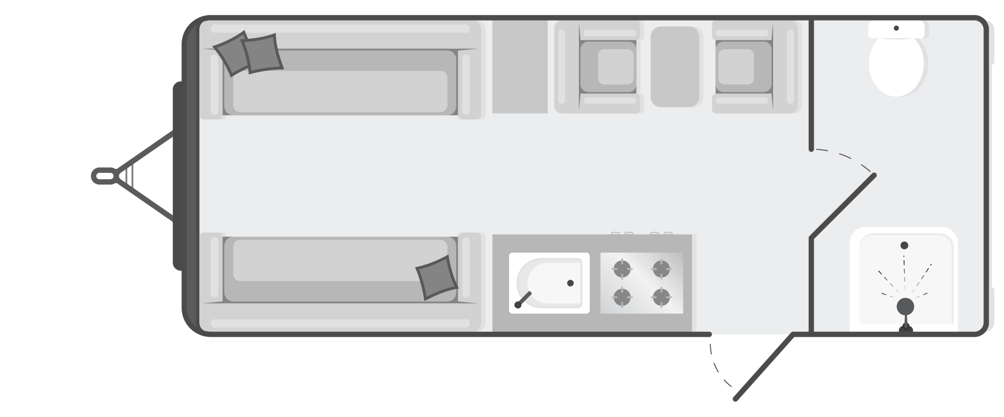 Caravan Floor Plan