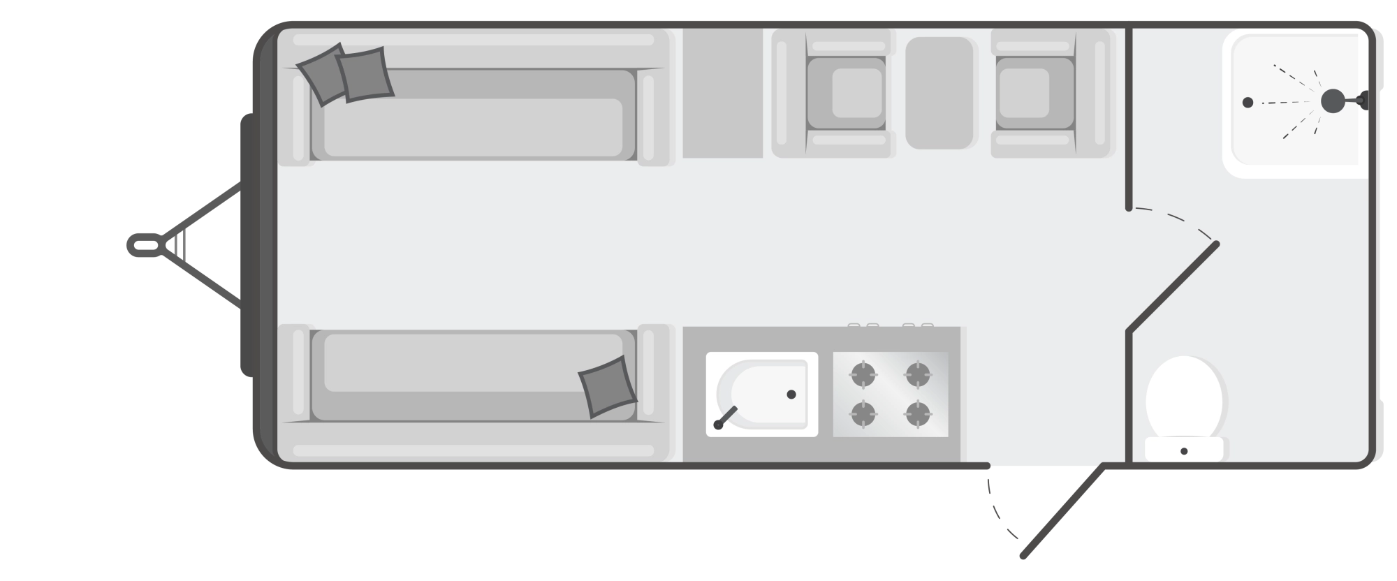 Caravan Floor Plan