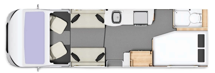 Caravan Floor Plan