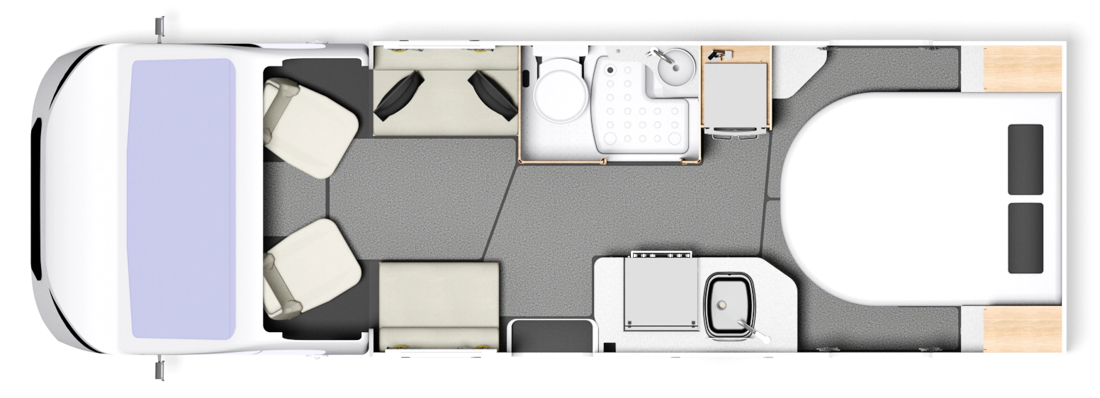 Caravan Floor Plan