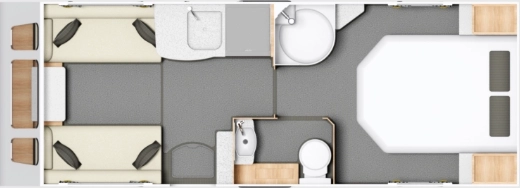 Caravan Floor Plan