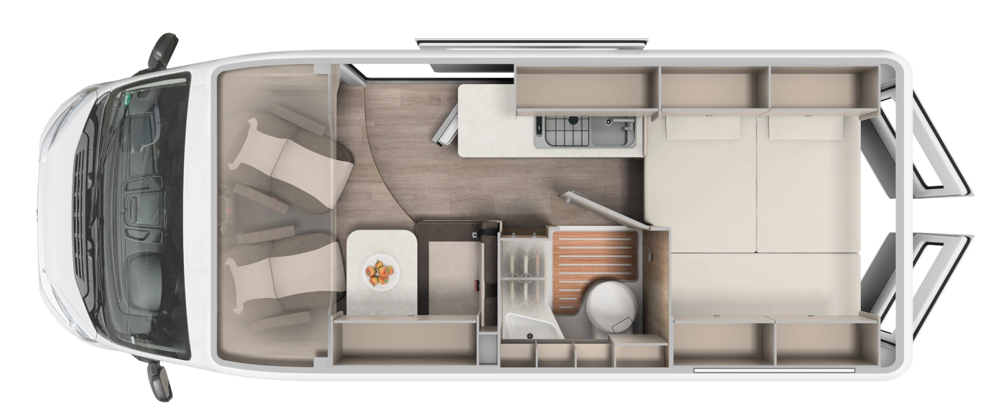 Caravan Floor Plan