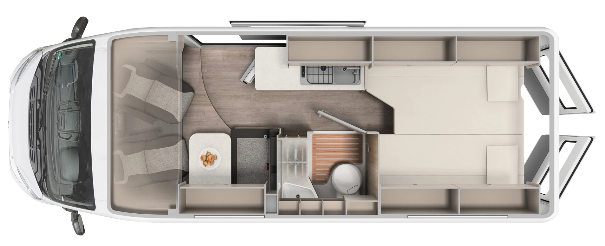Caravan Floor Plan