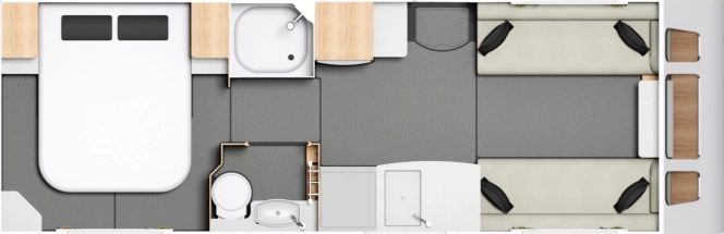 Caravan Floor Plan