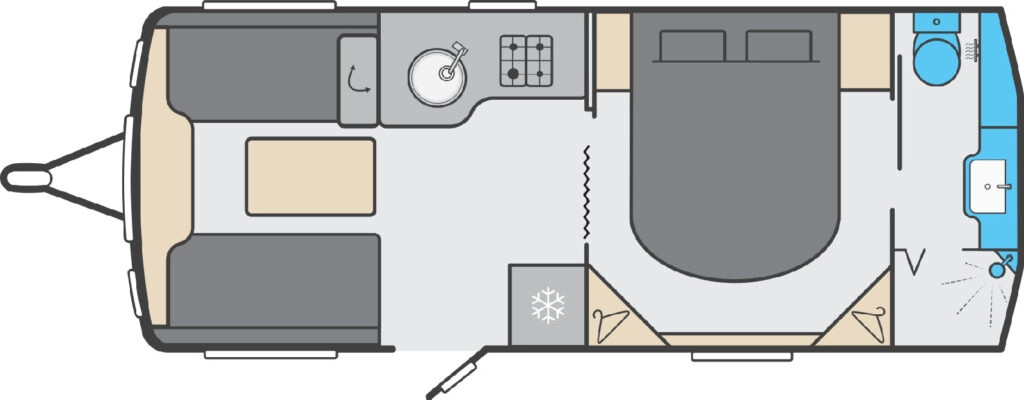 Caravan Floor Plan