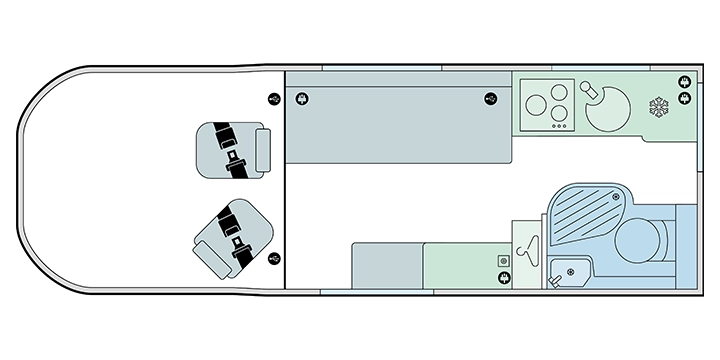 Caravan Floor Plan