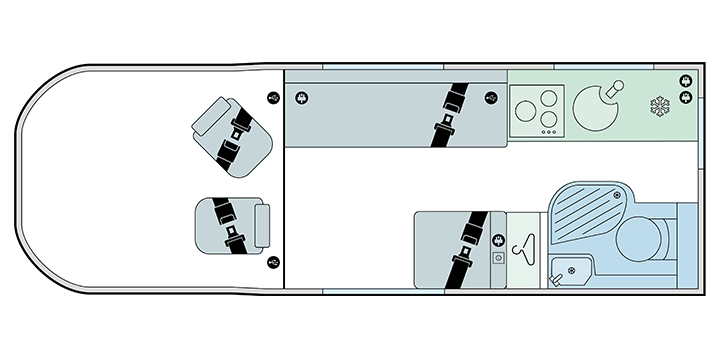 Caravan Floor Plan