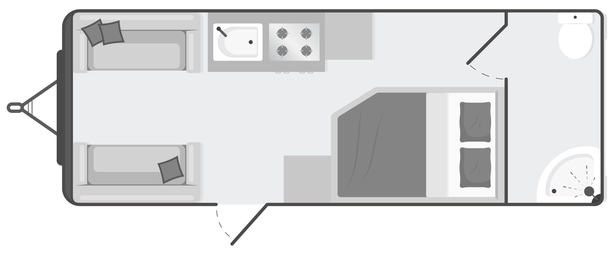 Caravan Floor Plan