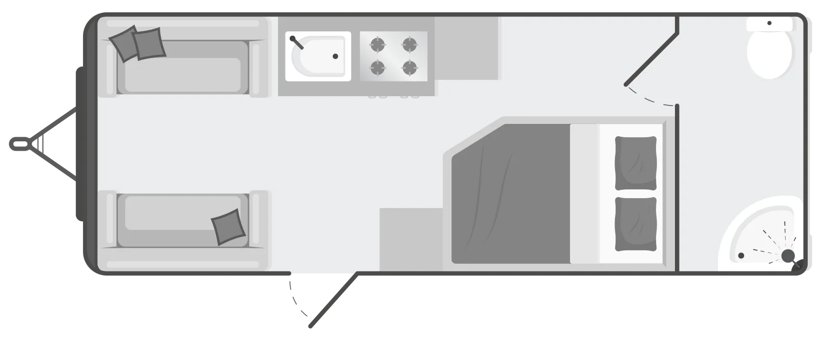 Caravan Floor Plan