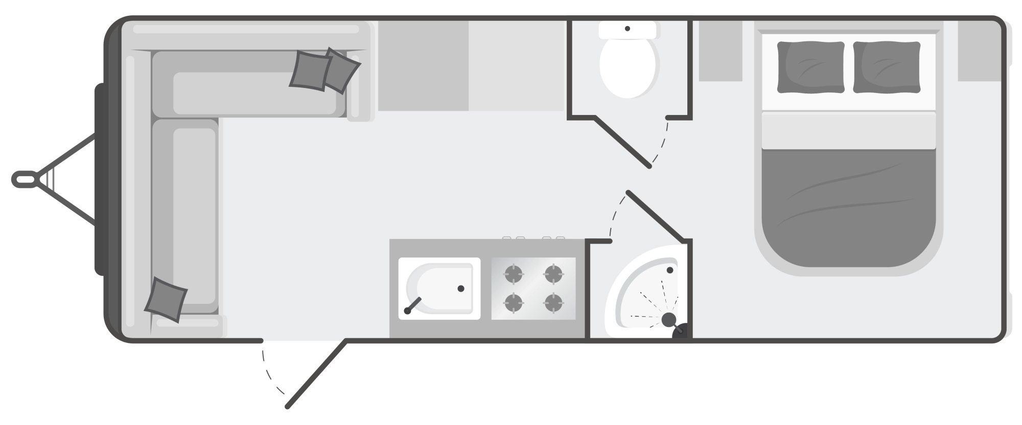 Caravan Floor Plan