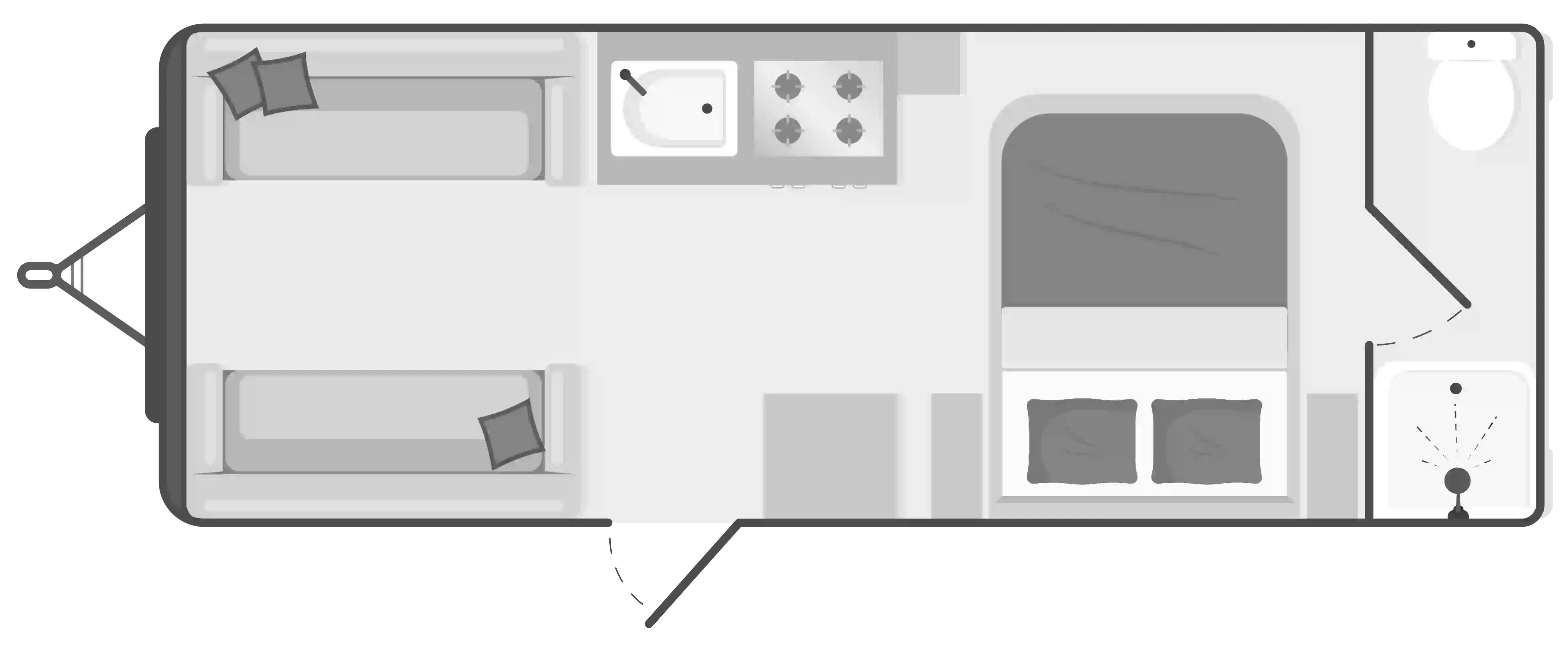 Caravan Floor Plan