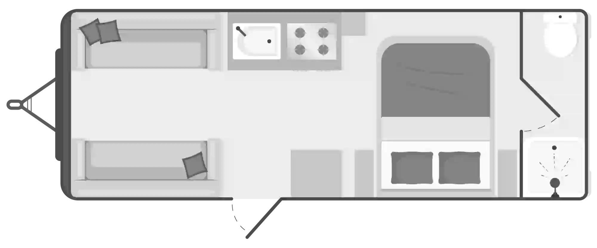 Caravan Floor Plan