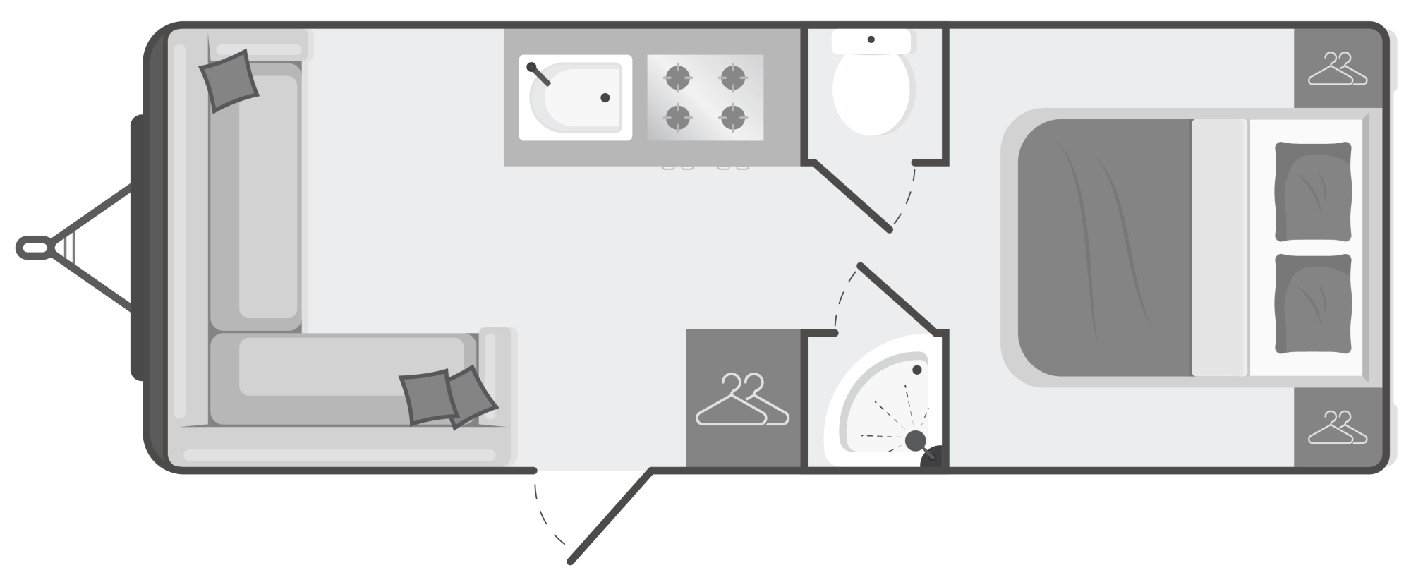 Caravan Floor Plan