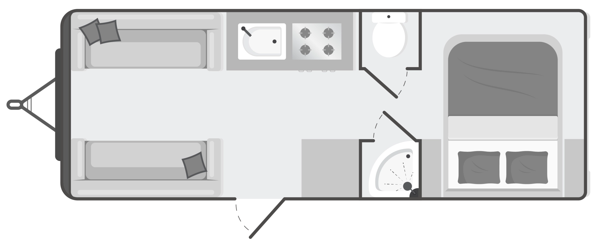 Caravan Floor Plan