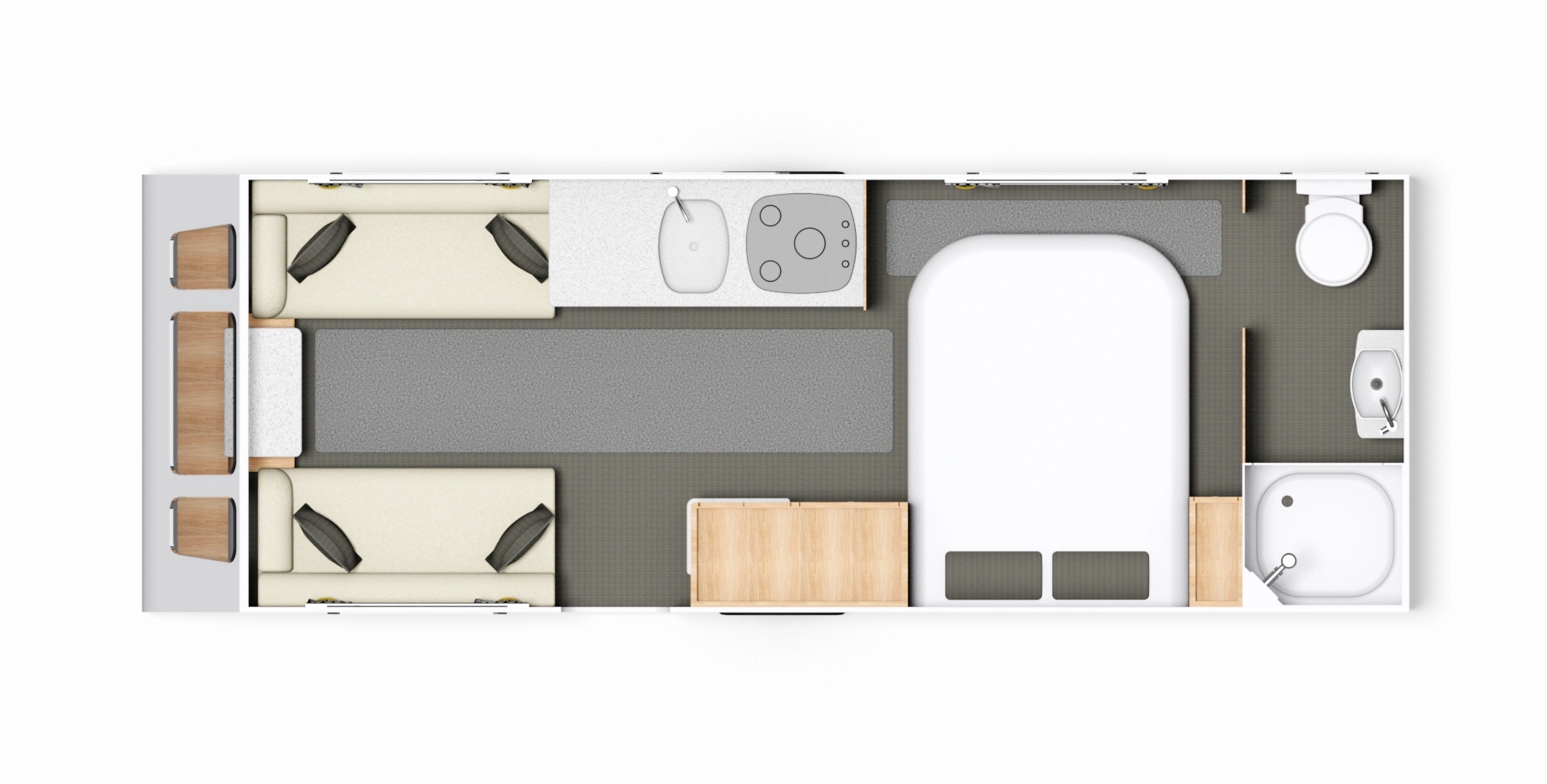 Caravan Floor Plan