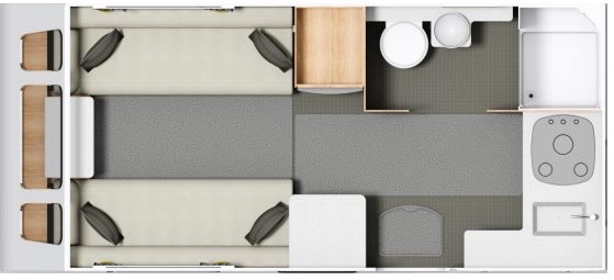 Caravan Floor Plan