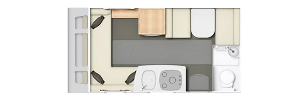 Caravan Floor Plan