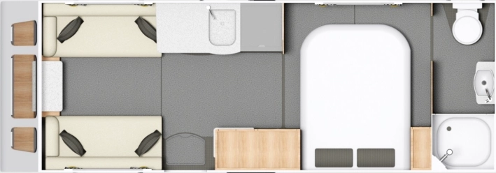 Caravan Floor Plan