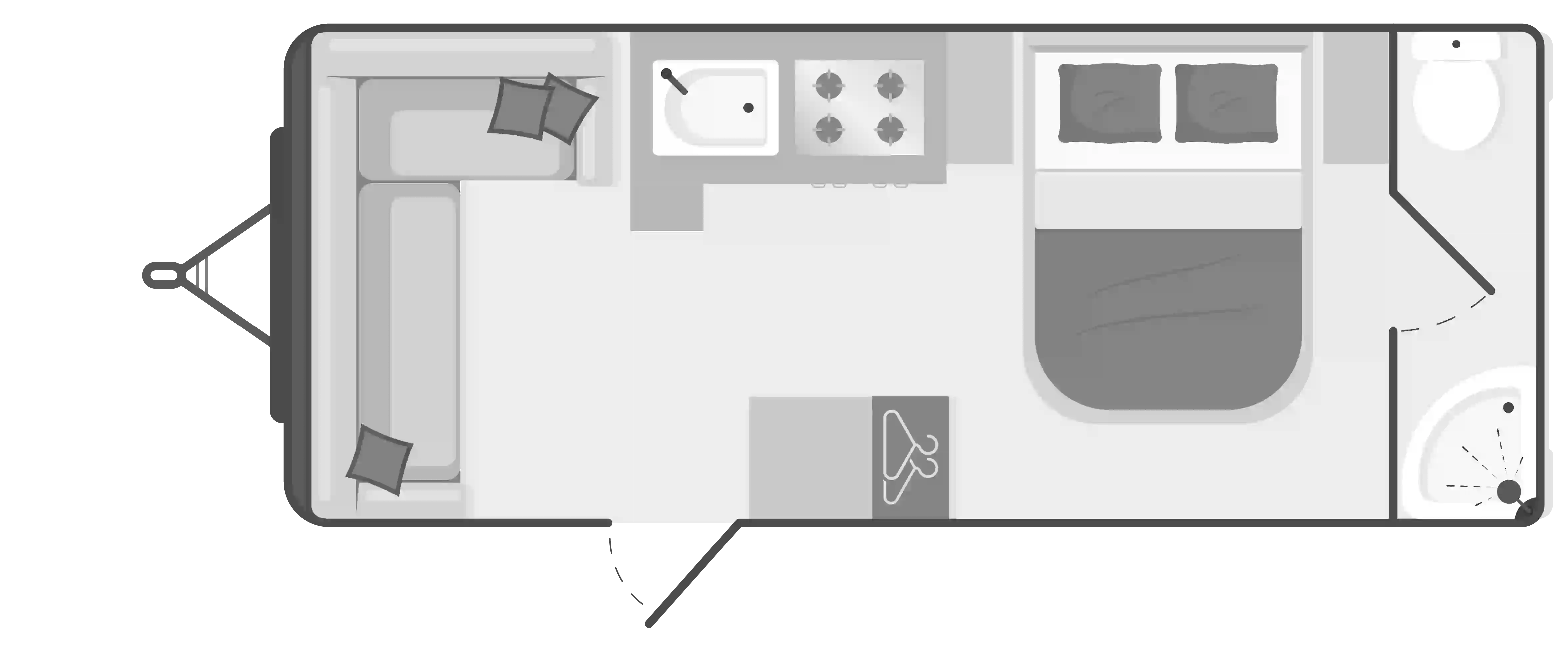 Caravan Floor Plan