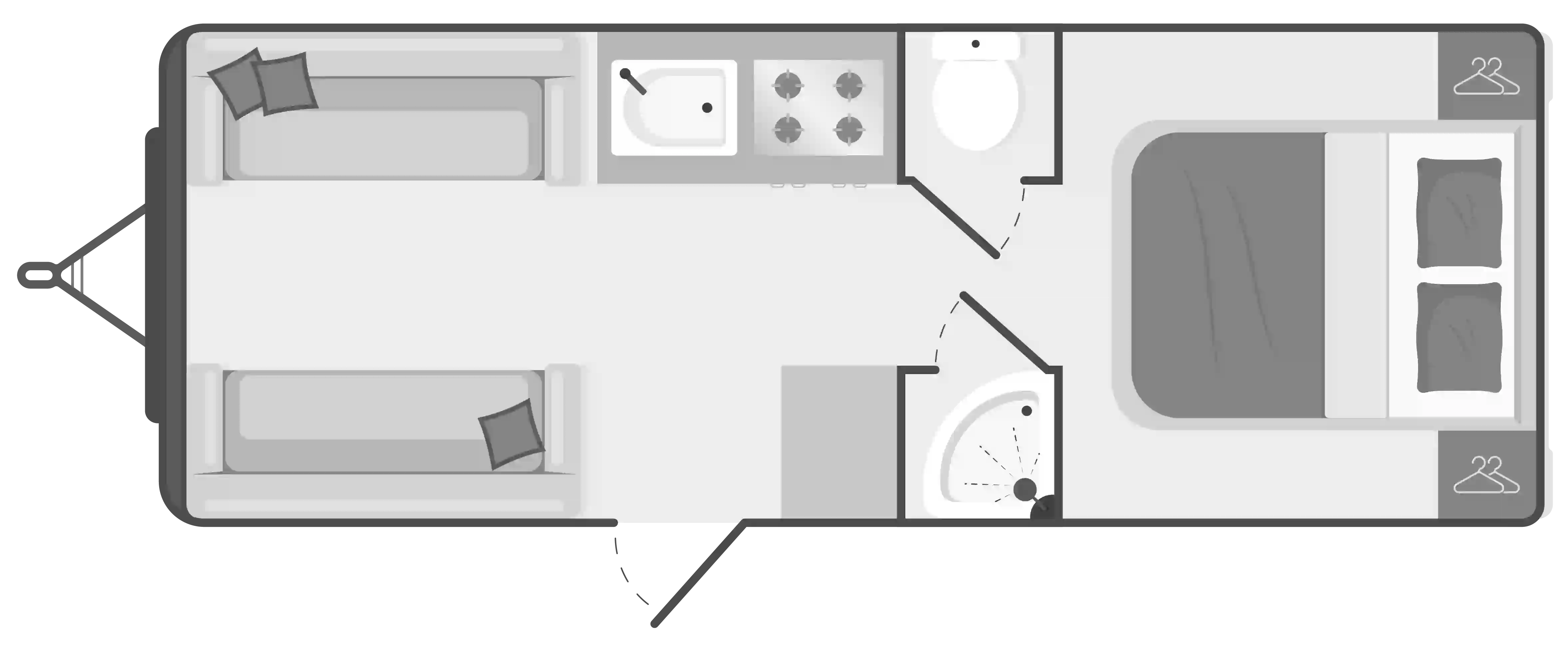 Caravan Floor Plan