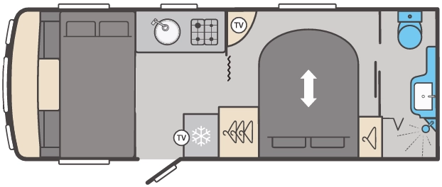 Caravan Floor Plan