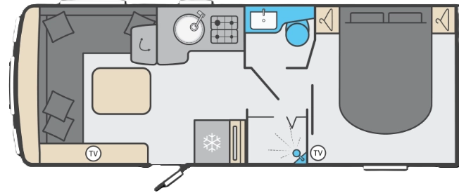 Caravan Floor Plan